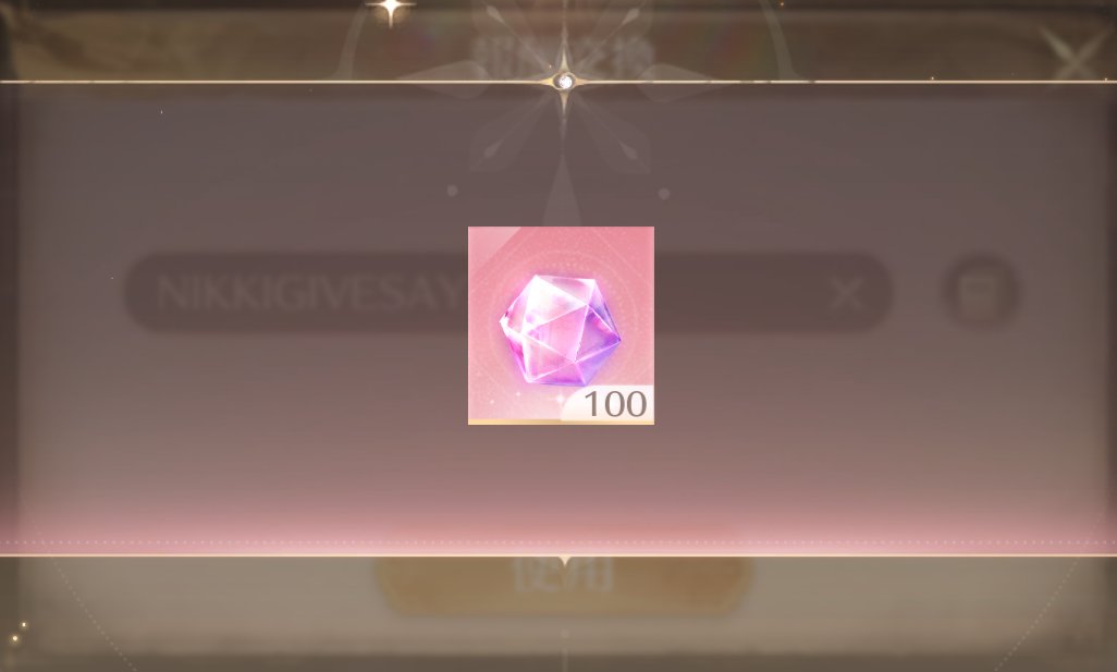 インフィニティニキV2.0

交換コード

▼ニキ誕予告
LIGHTUPNIKKISBDAY
NIKKIGIVESAYAY🆕
ダイヤx200
2026/1/1 00:59迄

▼V2.0配信
ITZALANDNEWCHAPTER
SHARPSHOOTERNIKKI
NIKKICOMESWITHBLESSINGS
SEEYOUINITZALAND
2025/12/8 00:59迄