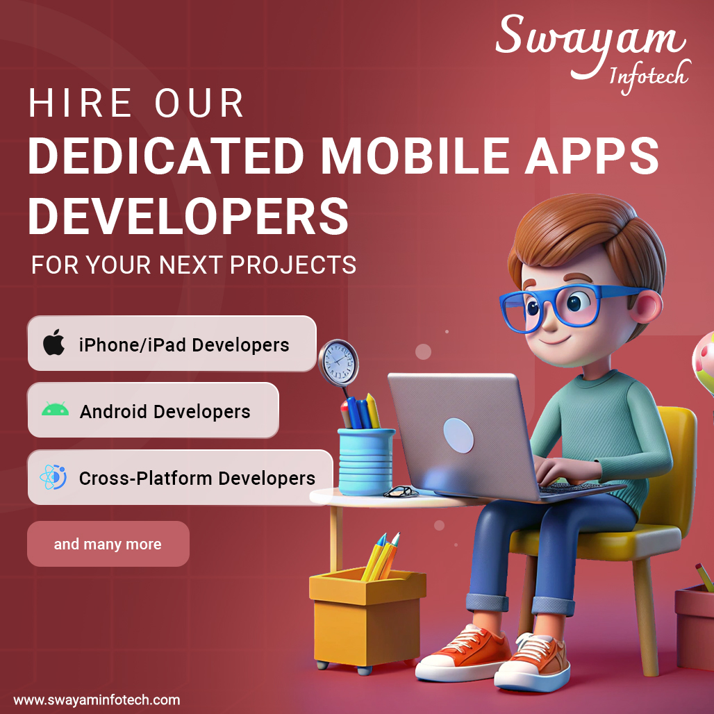 swayaminfotech's tweet image. 📱 Hire our expert mobile app developers! We specialize in iPhone/iPad 🍏, Android, and cross-platform app development, delivering high-quality, user-friendly solutions tailored to your needs.
.
🌐Visit: swayaminfotech.com/services/mobil…
.
#mobileappdeveloper #swayaminfotech