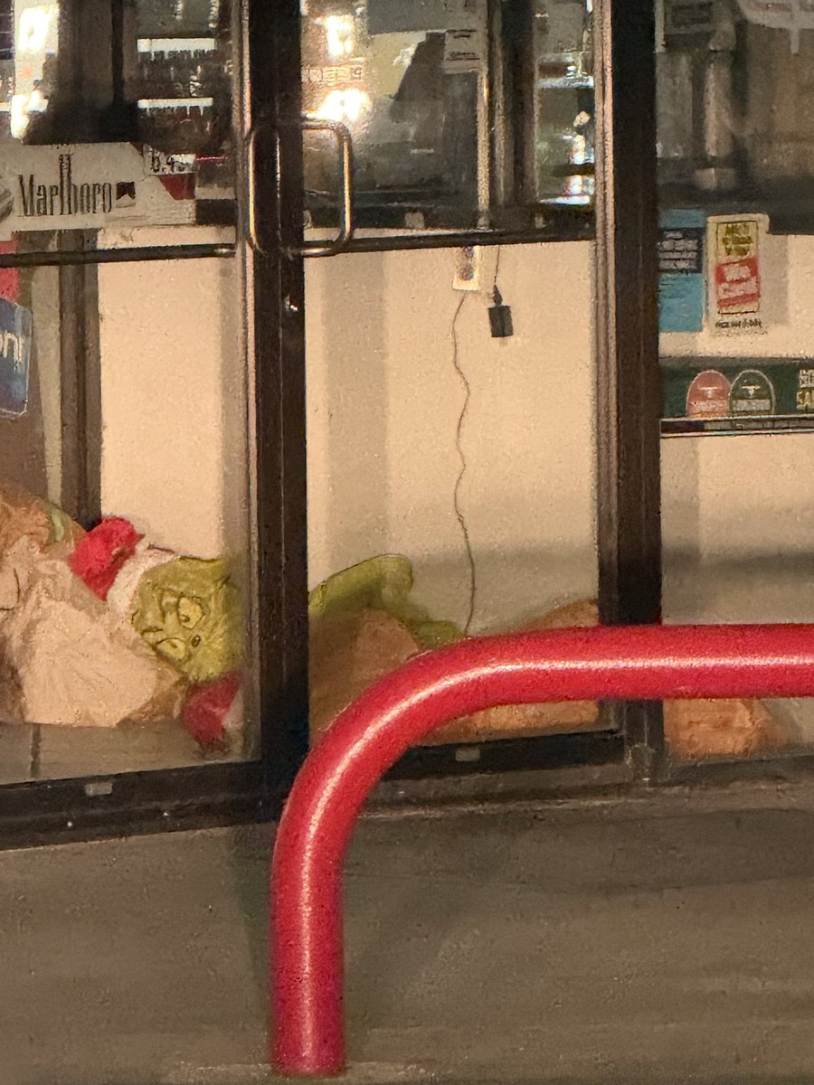 The grinch is going through it