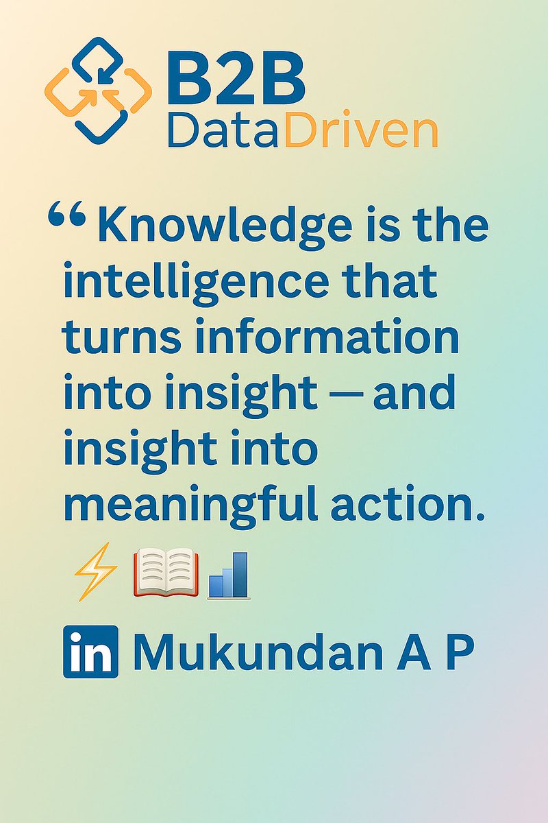 MukundanAP's tweet image. Resolution = clarity + commitment + follow-through ⚡🎯📊

#AI shows direction. 

#Leaders decide and move.

#Resolution #Leadership #AI #DataScience #DecisionIntelligence #GrowthIntelligence