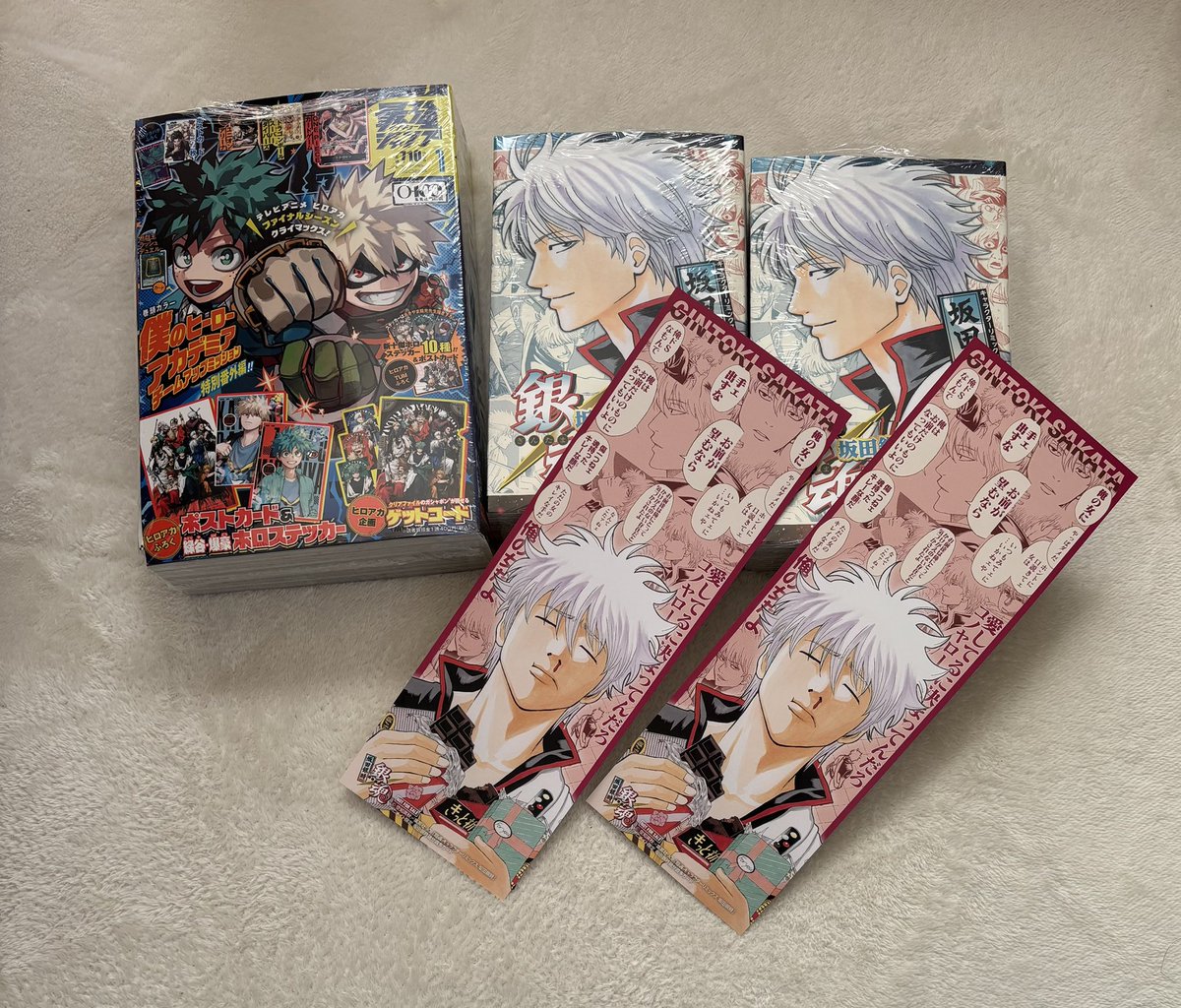 リミックス　銀魂 2004上、2016〜2019完　特典カード完備 🏮書籍入荷情報🏮】 『銀魂 キャラクターリミックス 坂田銀時』本日