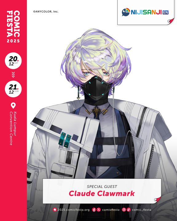 Claude Clawmark 🧤❔ NIJISANJI EN tweet media
