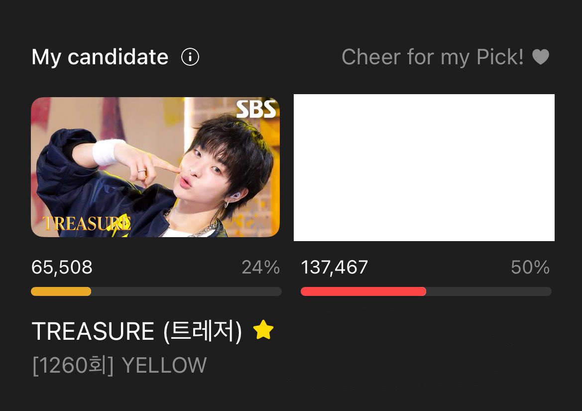 [🚨] INKIGAYO YEARLY HOT STAGE

📈 Current Ranking Update
#2 #TREASURE — 24%

🗳️: 1 vote =  10 รูบี้ 💎 ไม่มีลิมิต
🏆: อันดับ 1 เท่านั้น
📲: HIGHER app
🗓️: 02 ธ.ค. ~ 19 ธ.ค. 
🔗: myhigher.chottu.link/fHlyzP

ช่วยเก็บรูบี้/ต้องการเมล DM <a href="/TEUMETEAM/">TEUME TEAM 💎</a>

#ทึเมจ๋าลุยโหวต