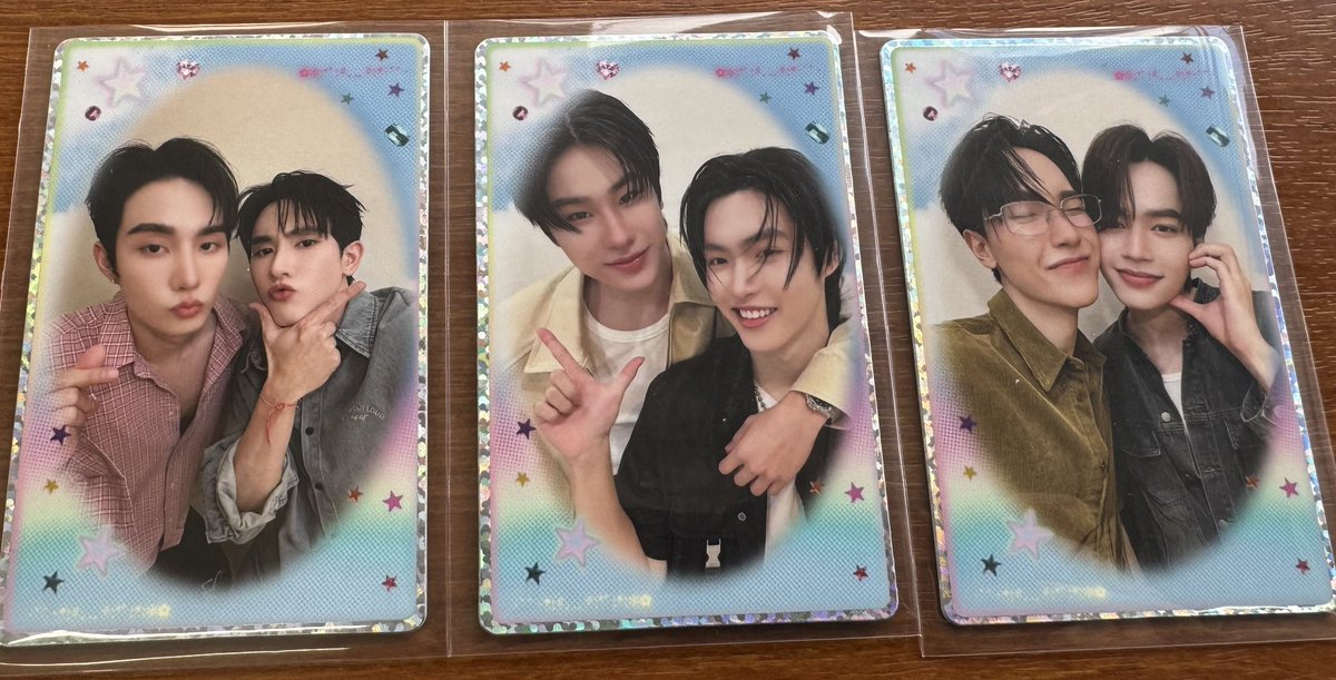 Mirai_Flute's tweet image. 【交換募集】
求:Win
譲:画像のカード
シクレはシクレ同士
販売はしておりません🙏

会場付近手渡し、もしくは郵送(日本国内なみ)
よろしくお願いします

#GMMTVPOPUPSTOREINOSAKA2025
#ランダムカード
#GMM
#交換