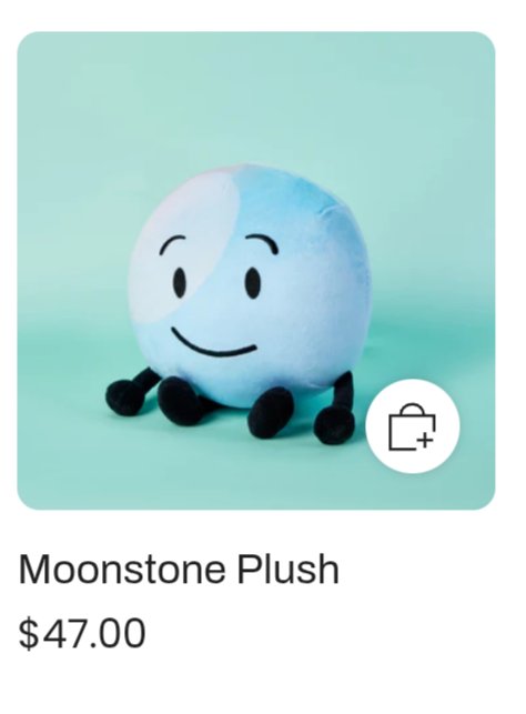 TwentyOOP's tweet image. Moonstone Is Back In Stock! 

#osc #bfdi #objectshowcommunity #objectinvasion #itft #ppt2 #tpot #objectshow #hfjone #inanimateinsanity #animaticbattle