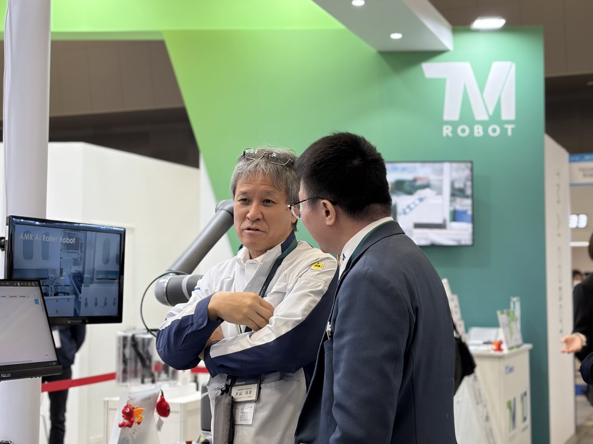 techmanrobot's tweet image. The countdown is on—2️⃣ days left before #iREX2025 ends.
Instant Palletizer shows how the TM25S combines power, reach, and intelligence to keep production running.
With quick setup and built-in vision, automation starts fast.