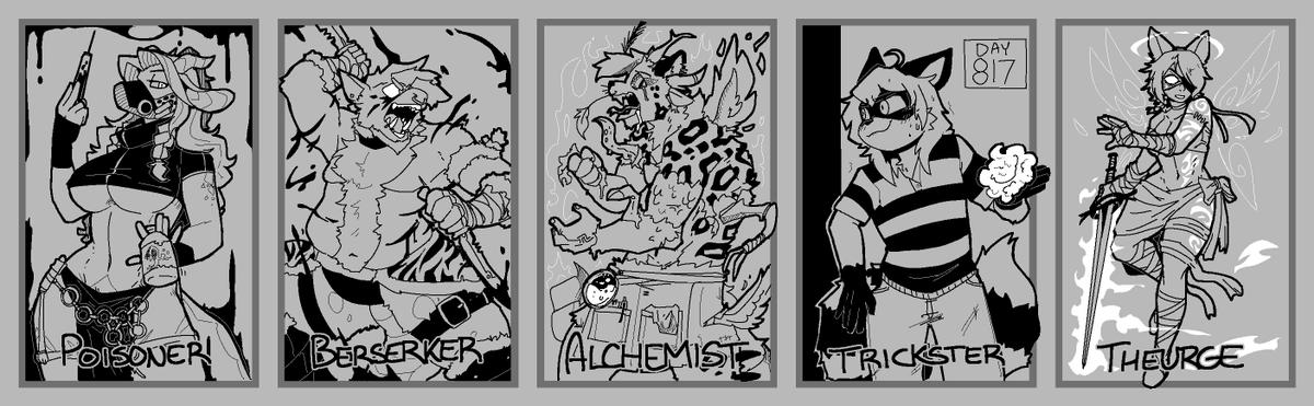 Numbers 56-60
-
<a href="/CaitThicc/">Caitlyn Bellerose</a>
berrybeastly.bsky.social
_t.h.e.o.d.o.r.e_ 
<a href="/VTatsuo/">Vincent</a>
<a href="/TriFireDragon/">TriFire</a>
-
If you would like to support me, please donate at 

ko-fi.com/hijackerdraws

(I could really use the donations!)   

Thanks, and remember to retweet or comment if you enjoy my work!