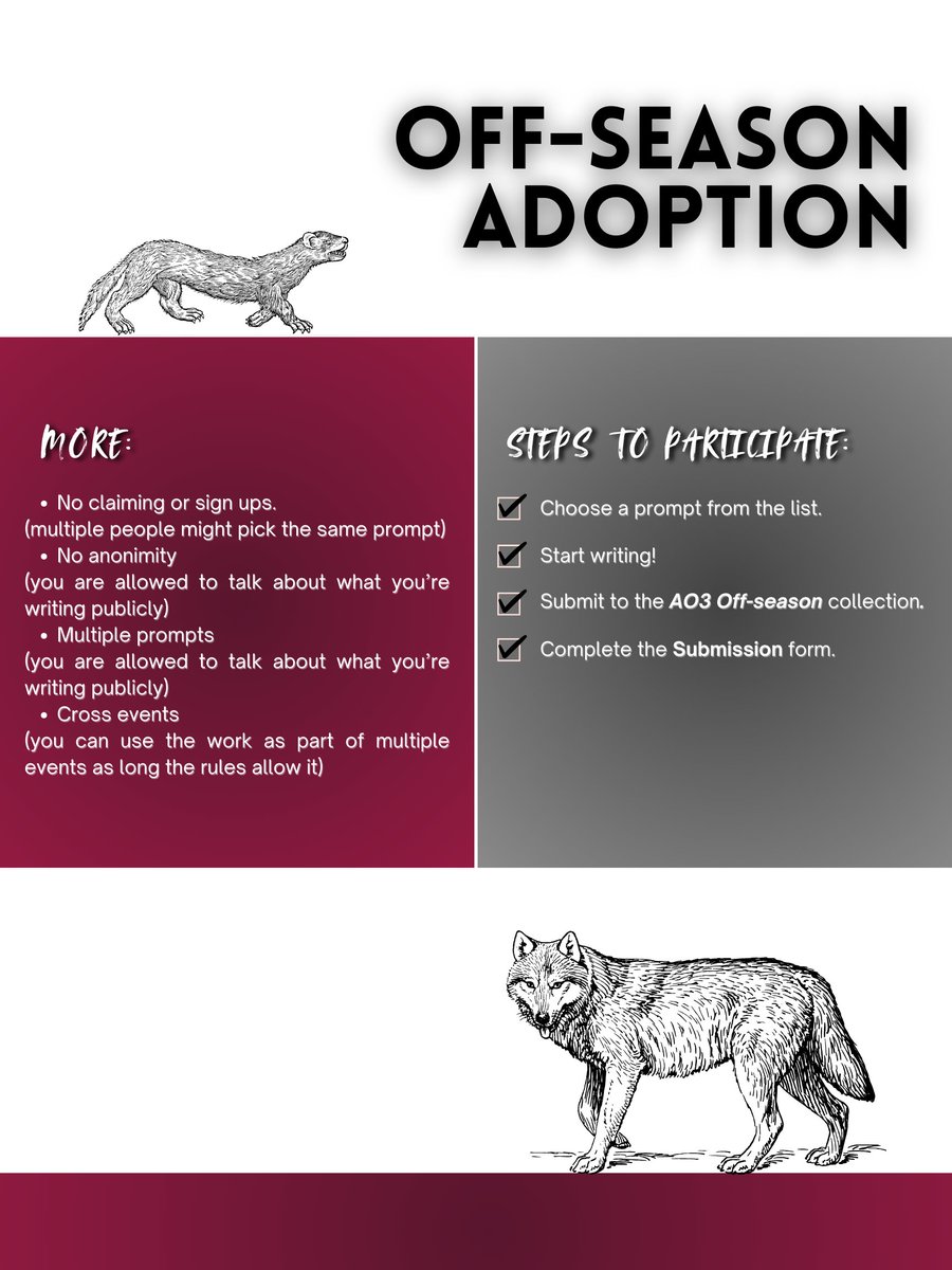 Escape Fest - off season adoption tweet media