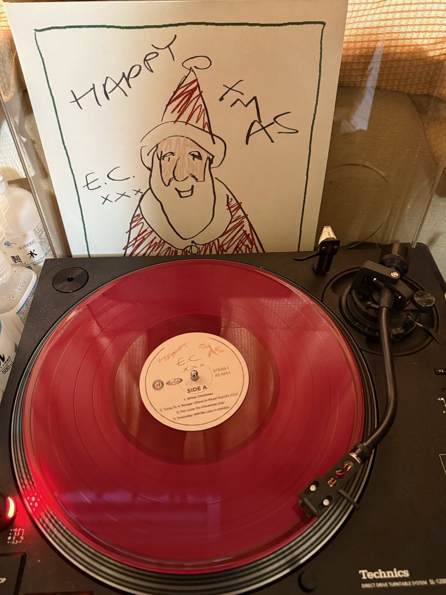 昼休みの1枚🎶 Happy Xmas/Eric Clapton Bushbranch/Surfdog 57688-1