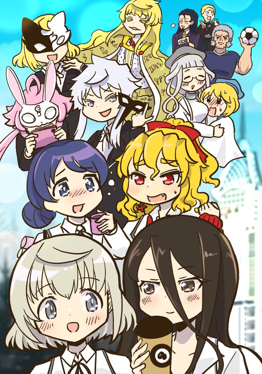 ヒストリア現代に転校してきました合同【＾π＾過去絵予約投稿】