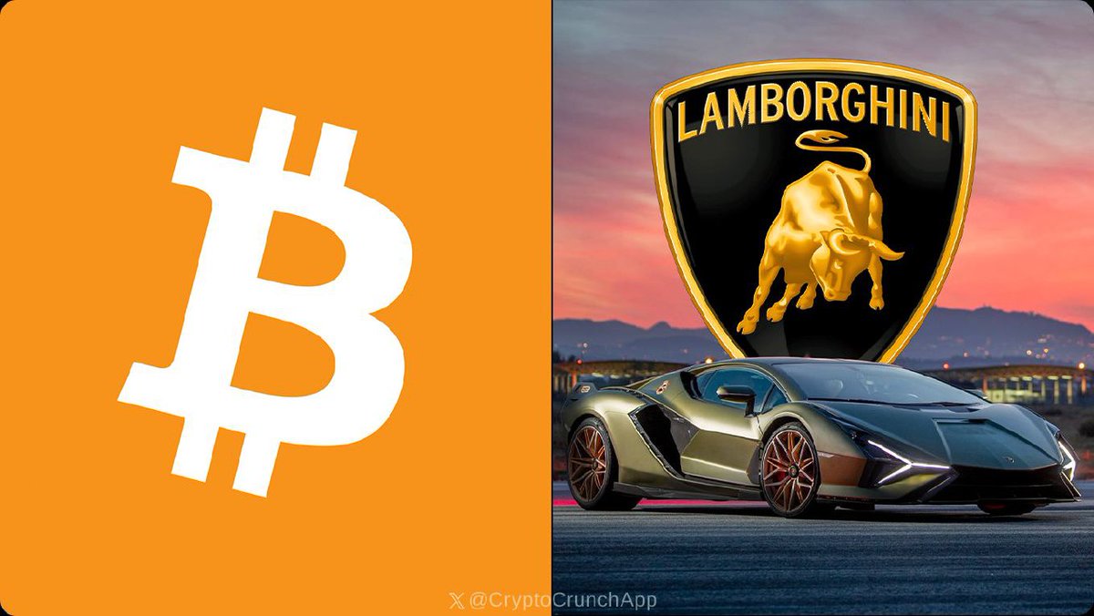 🚨BREAKING: #Luxury Auto Giant Lamborghini Launches Its First Official  Branded #Bitcoin Wallet Today LAMBORGHINI #BITCOIN BRANDED WALLET 🔥  Powered by $BTC #crypto