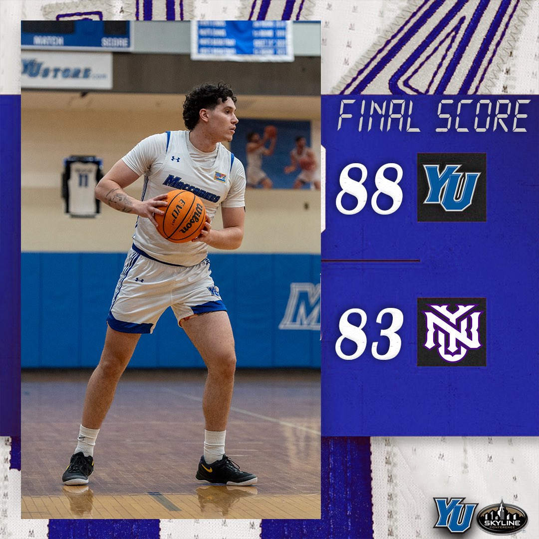 First. Of. Many. 😤

Men’s Basketball topples NYU for their first win of the season

#BackTheMacs