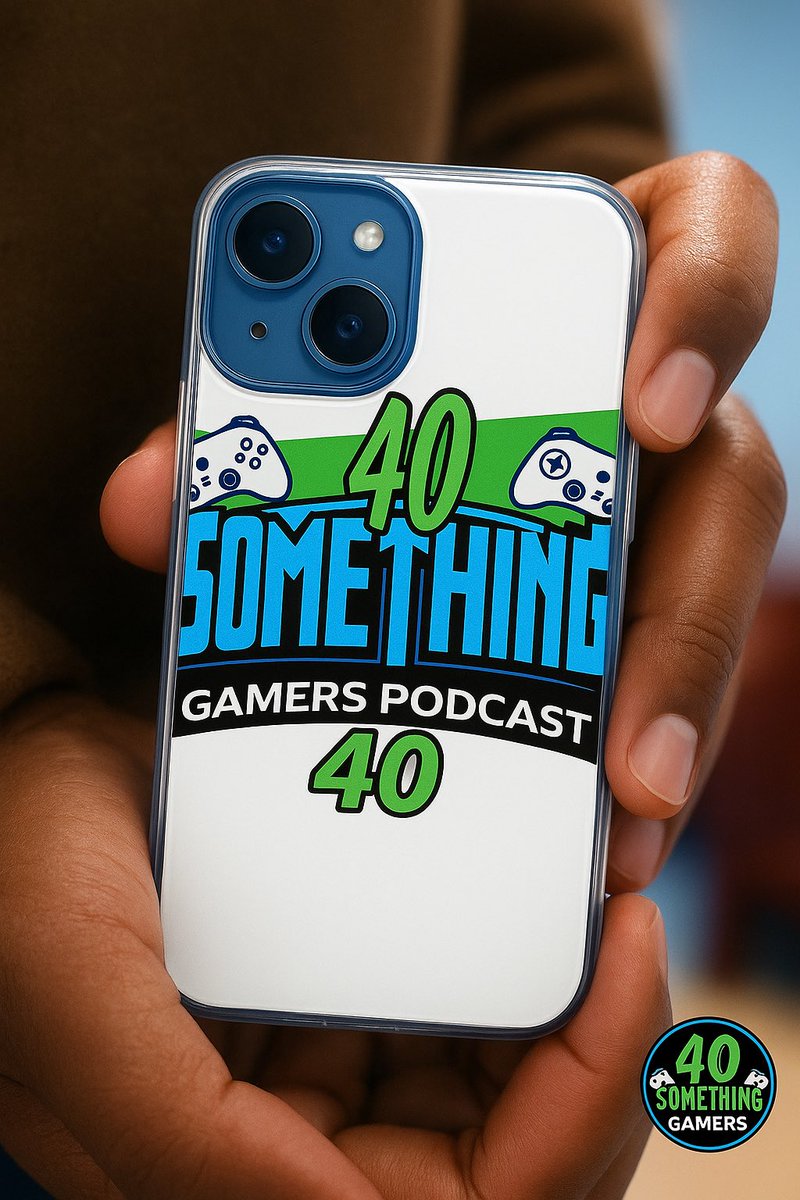 Deeperthnmusic's tweet image. Rockin’ the new 40 Something Gamers Podcast phone case! 🎮📱
Reppin’ the tribe everywhere I go.
Grab your gear: nious-media.printful.me
#40SomethingGamers #RetroGaming #GamerLife #GenXGamers #PodcastMerch