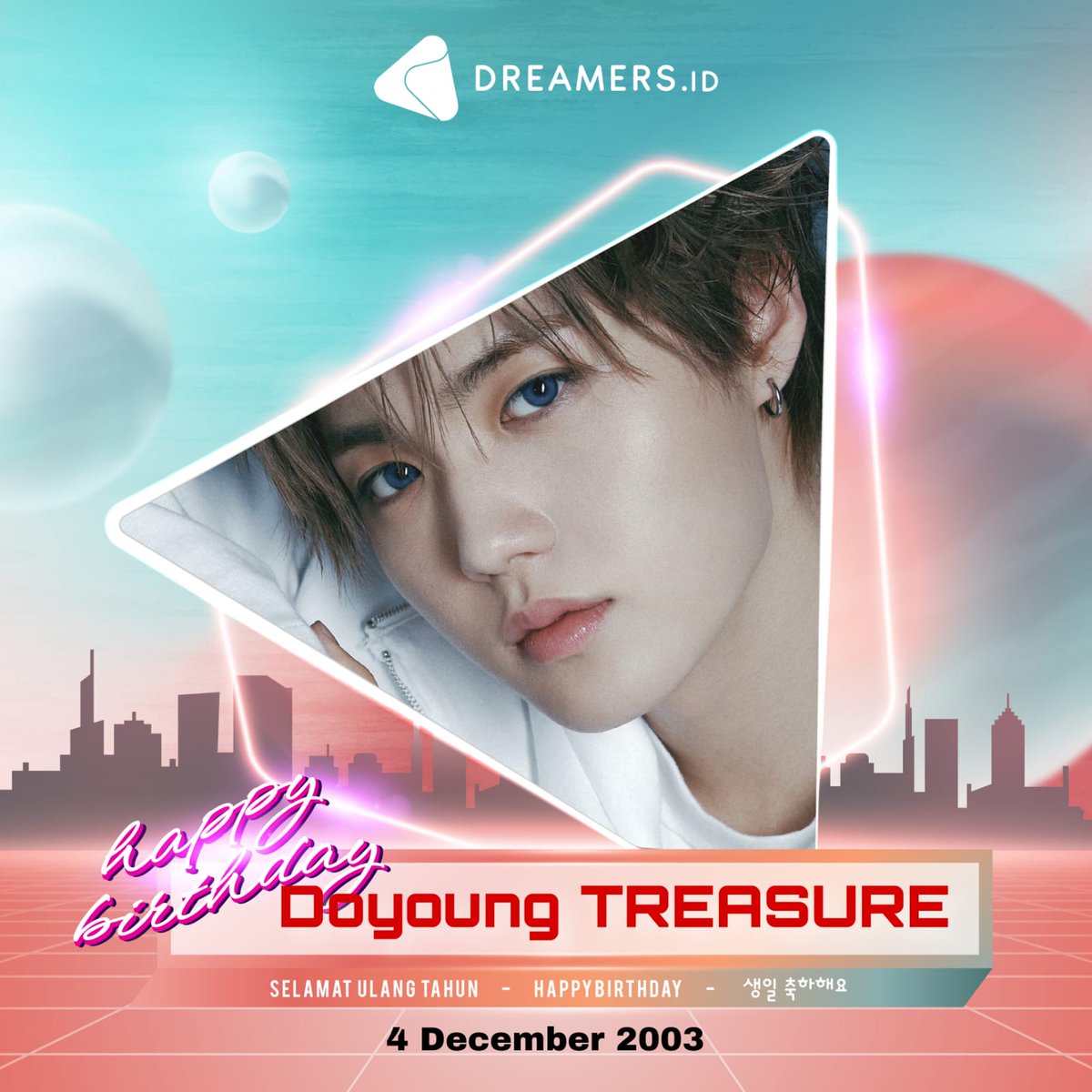 Happy Birthday Doyoung TREASURE! 🎂🥳❤️ @treasuremembers