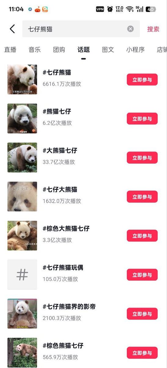 #七仔 特工熊猫0xa66d510e18f2980199f63093347077207e244444

這個熊猫 最近熱度很高 
七仔是一隻全球唯一一隻圈養的棕色大熊貓