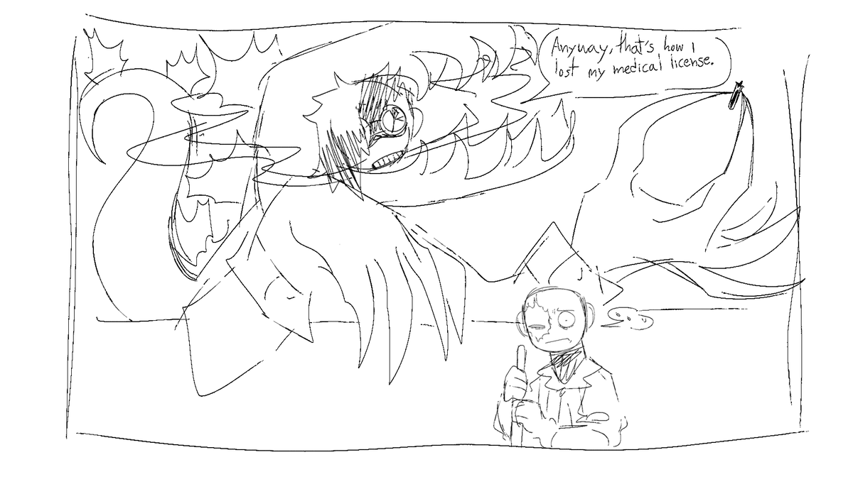 Starcrownest's tweet photo. Janitor Elsen at the end of the comic belongs to my friend Guest #off #offgame #offoc #offelsen #elsenoc #myart https://t.co/6NprQbXyIE