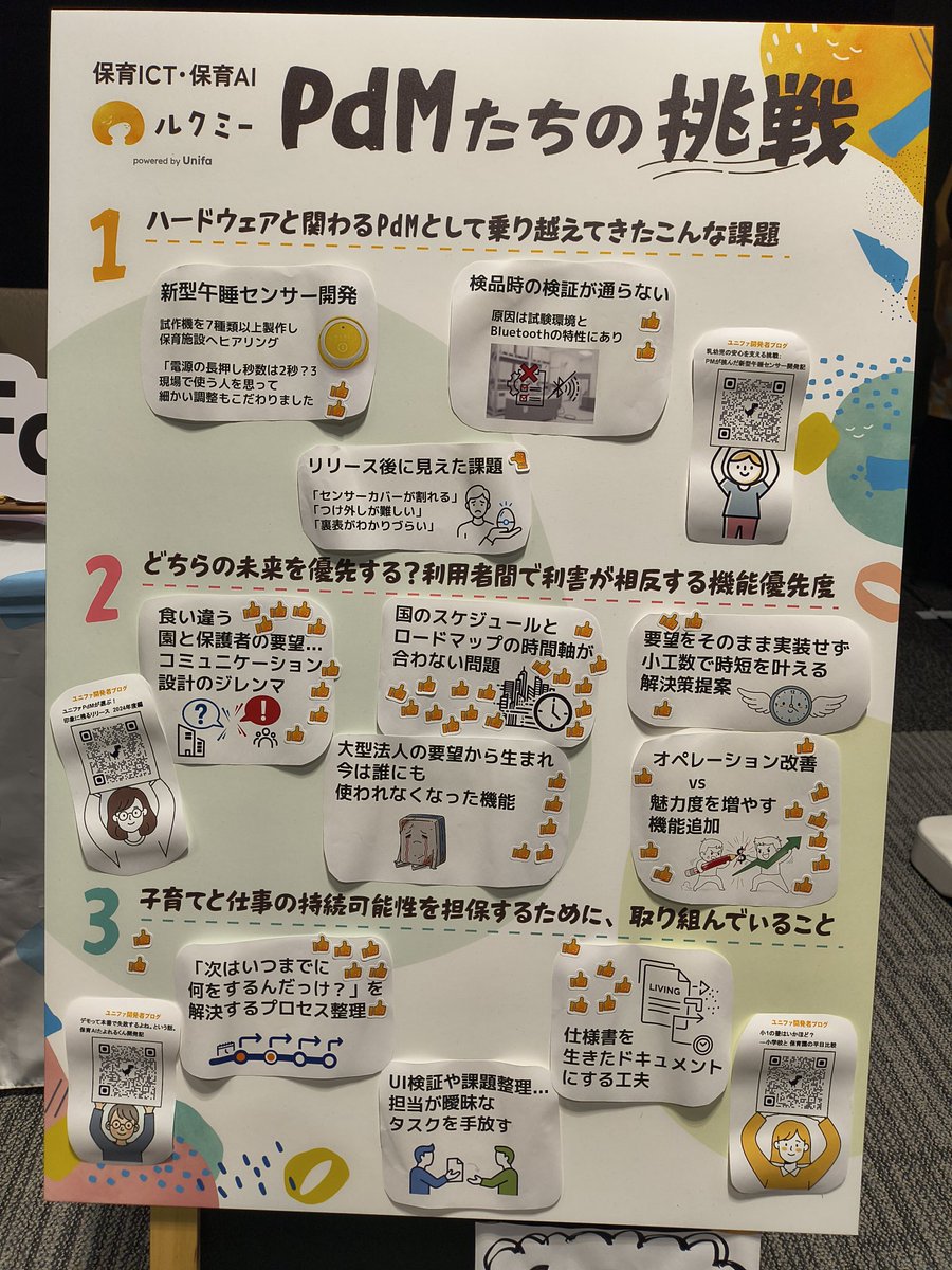 ルクミーブースでは様々なpdmの課題解決についてトークしています。トーク後に「からだも心も暖かくなる」あのモノをプレゼントしていますのでぜひお寄りください！（スタンプラリー９番です）
#pmconf2025