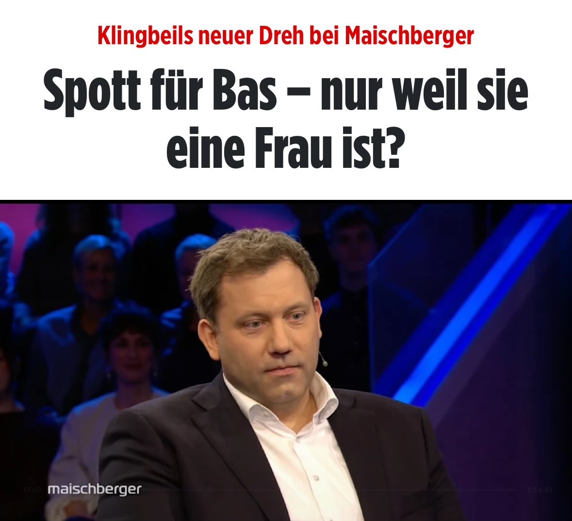 queru_lant's tweet photo. Jeder, der seinem politischen Amt nicht gewachsen ist und Stuss erzählt, wird ausgelacht. Auch du, Lars. Das Geschlecht spielt dabei absolut keine Rolle. https://t.co/NN07G2tZJv