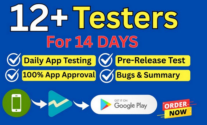 hassain_na67628's tweet image. Hello,Do you need 12+ testers for 14 days closed testing service?.

I will provide 12+ testers with Google Play for 14 days 100 percent approval.

WhatsApp. wa.me/8801341340537

#apptesting #USAapptesting #closetesting #12testar
#AppDevelopment