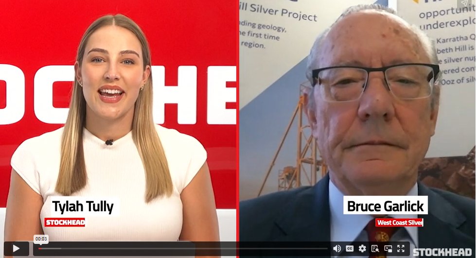 Stockhead host Tylah Tully sits down with West Coast Silver (ASX: WCE) Executive Chair Bruce Garlick to unpack the company’s latest exploration results — and what they mean for the scale of the system.

Recent drilling has:
• Confirmed multiple silver mineral species from