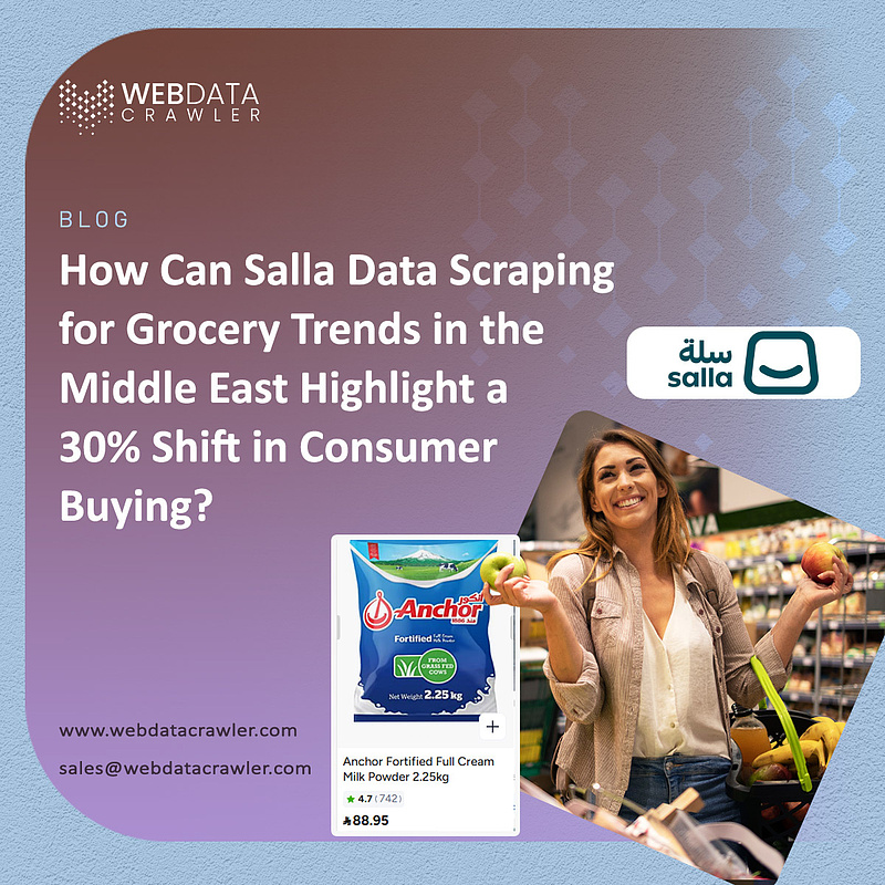Webdatacrawler's tweet image. 🛒 Extract Salla grocery prices, product details, and seller insights to understand market trends and optimize e-commerce strategy.

🔗 webdatacrawler.com/salla-data-scr…

#GroceryData #EcommerceInsights #DataScraping