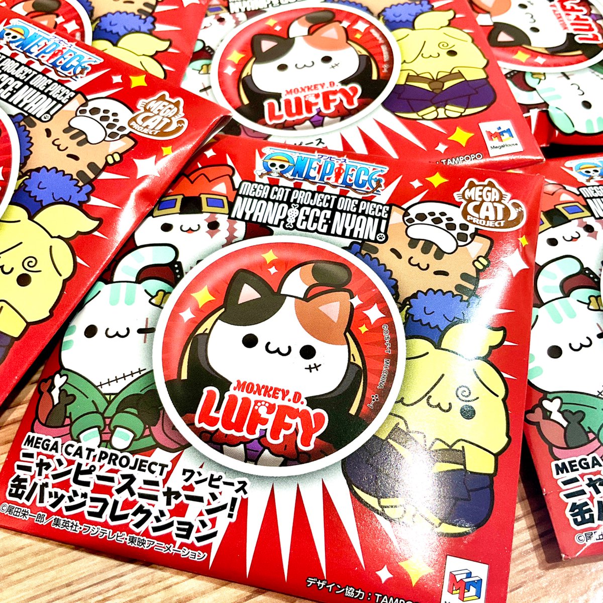 再入荷】 MEGA CAT PROJECT ワンピース ニャンピースニャーン！ 缶