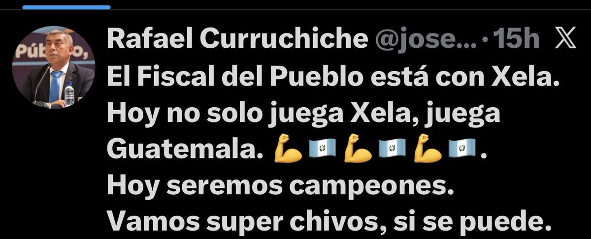 Acá el culpable que todo lo MUFA!😜
#xejaju #Xela 
#XelajuMC