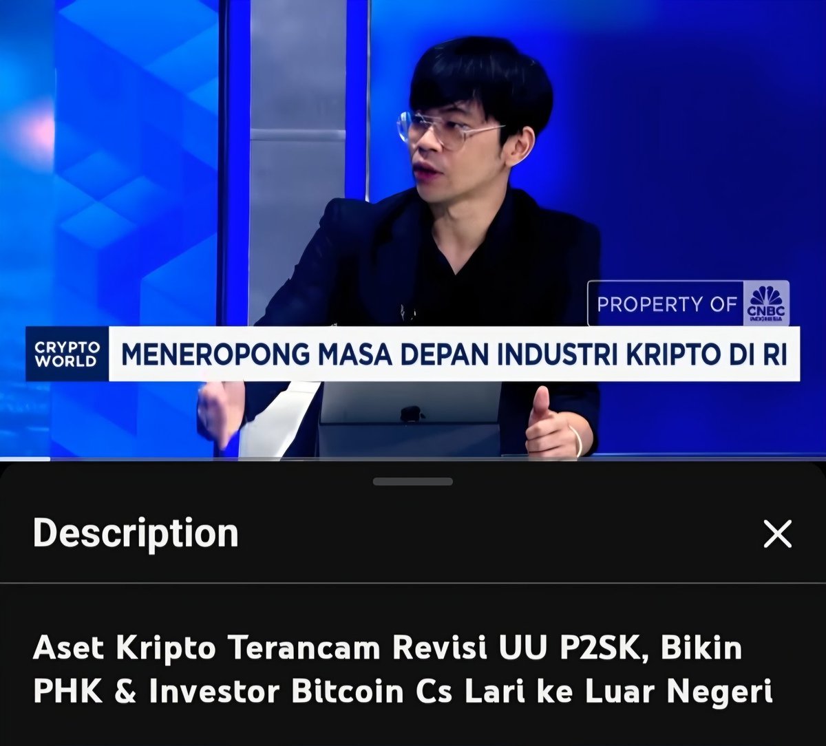 In Indonesia if draft RUU P2SK got approved:
The risk is that if one CEX is hacked, all CEXs will be affected. 

Then who will suffer the pain are the users, and local CEXs who have been contributed in Indonesian crypto industry.

We must FIGHT!!

Source: youtu.be/KRH9CvOr0bg