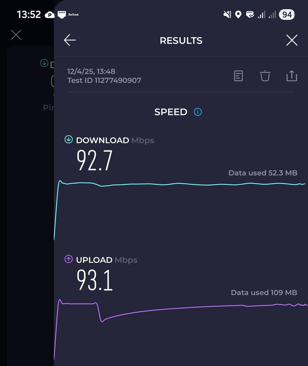 kebinc's tweet photo. 昨日契約したマンションのネット回線、100Mbpsで頭打ちだった(1枚目)
こんなもんかと思いつつ、電話した時にハブがあると教えてもらった風呂場の屋根裏を一応開けてみたら100Mbpsが上限のハブがあった(2枚目)
もしやと思い、これを経由せず測ったら1Gbps近く出た(3枚目)

ということで、今日はこのハブを置き換えます