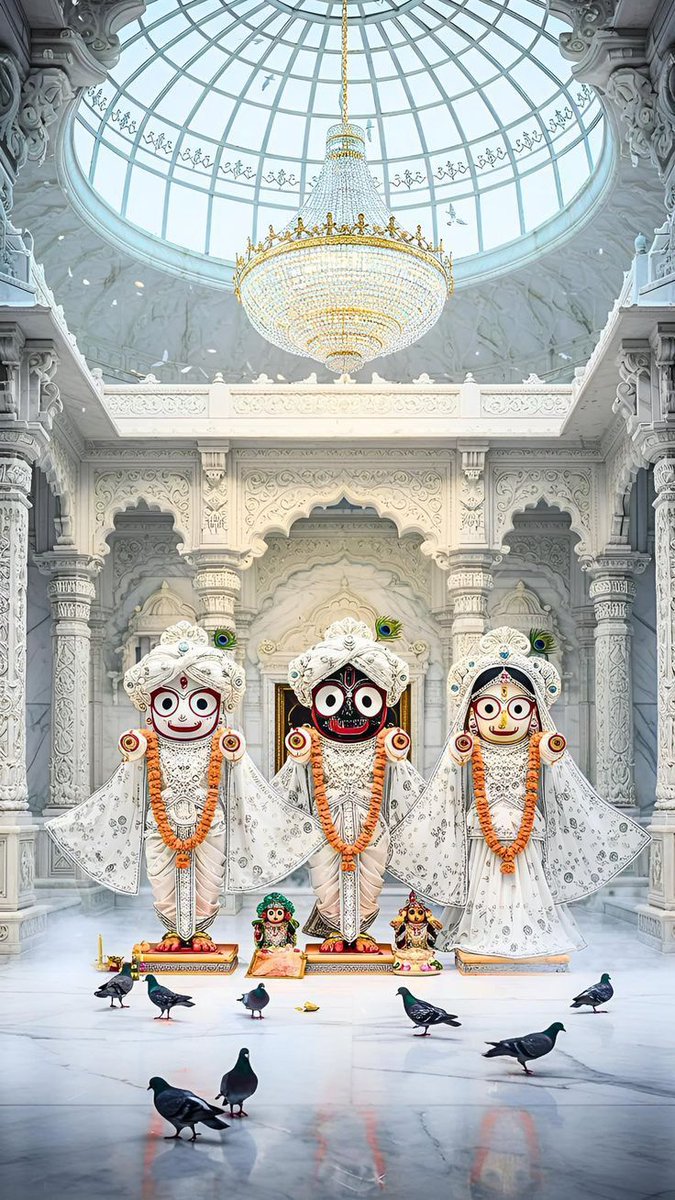 aanu2027's tweet image. नित्याय परमात्मने: जो नित्य हैं और परम आत्मा हैं, उन्हें नमन। *बलभद्र सुभद्राभ्याम्: बलभद्र (बलराम) और सुभद्रा के साथ विराजमान। जगन्नाथाय ते नमः: भगवान जगन्नाथ को मेरा प्रणाम है।।🙏🚩
#Indigo #IndianNavyDay