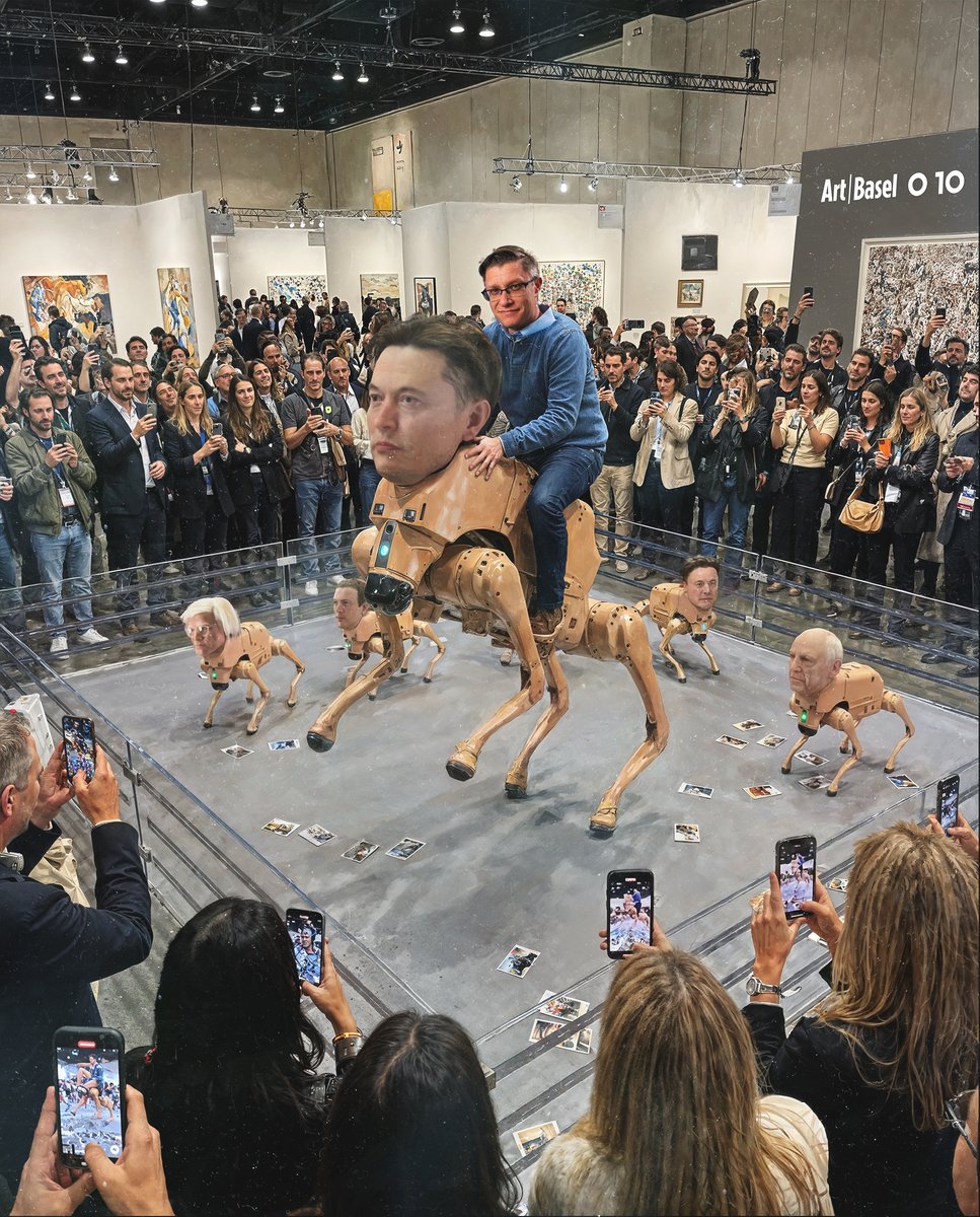 beeple's tweet image. BUCKLE UP