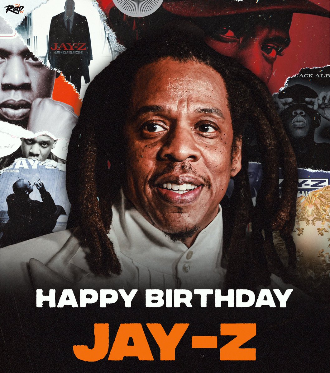 Rap's tweet image. Happy Birthday to Jay-Z‼️🎉
He turns 56 today🔥

What&apos;s your favorite Jay-Z song⁉️