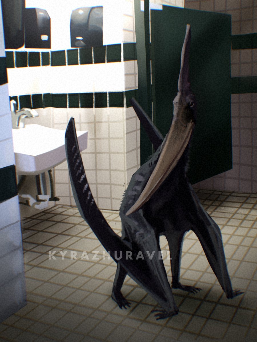 Ummm…  occupied  #paleoart