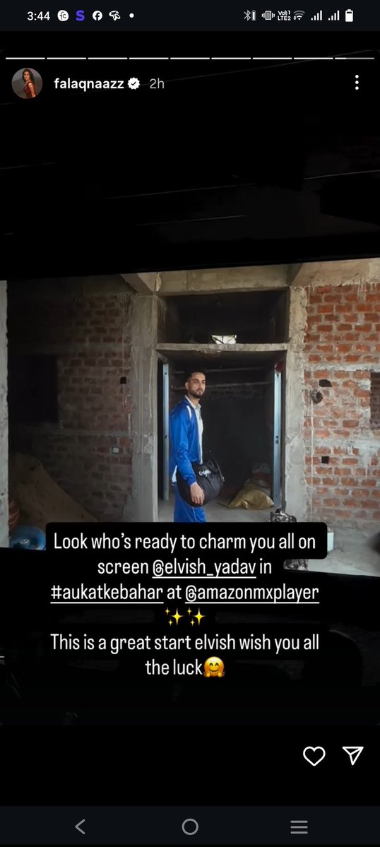 beingsumit01's tweet image. Falaq nazz insta story for his gudda!! ❤️🔥
#ElvishYadav #ElvishArmy