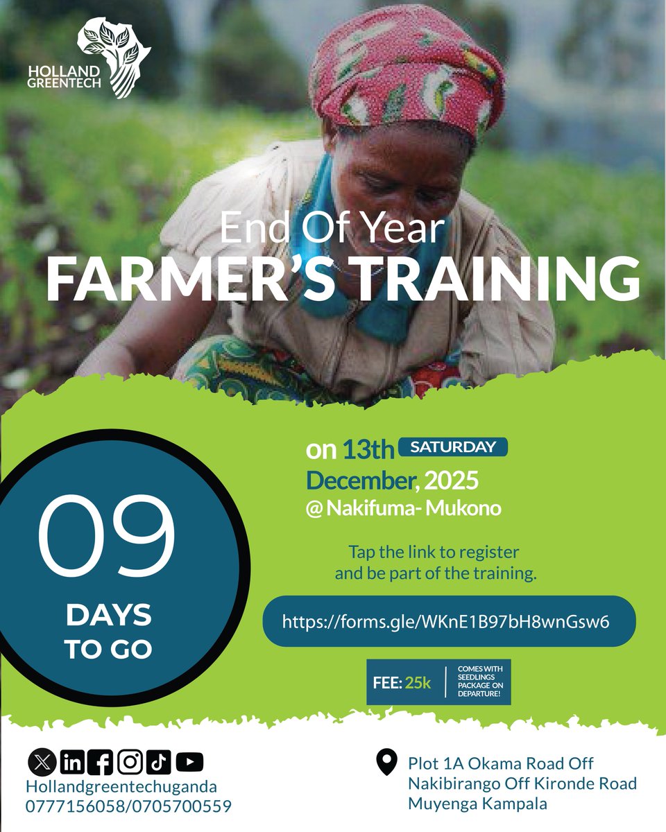 HgtUganda's tweet photo. The day is almost here😊😊!!
Tap the link to register and be part of the training🥳🥳.
https://t.co/AKEaYZo86e https://t.co/GUQSM3rYSy