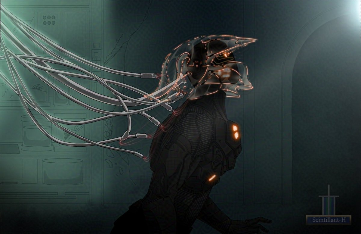 One vase for another
One locks the door, one doesnt
Will you understand when the song begins?
The crescendo will flood you either way.

#Destiny2Art #Felwinter #ScintHArt