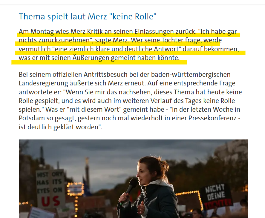 knuff37's tweet photo. #Pascha
#Zahnarzttermin
#Stadtbild
#Toechter
#LinkeSpinner
#KeineTasseninSchrank
mit Geschmacklosen Äußerungen kennt sich #MerzKannNichtKanzler bestens aus....
Merz nennt jüngste Aktion des Zentrums für Politische Schönheit „vollkommen geschmacklos“
#CDUschadetDeutschland https://t.co/DyCFefkYWO