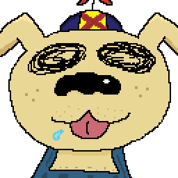 RealNickGame's tweet photo. Oh boy! Its Tonka! The yellow lab!  He flies with a propeller hat in #NickGame !! His favorite flavor of crayons is red!

#IndieGame #NickGame #Tonka https://t.co/3kMkP1Ls8e