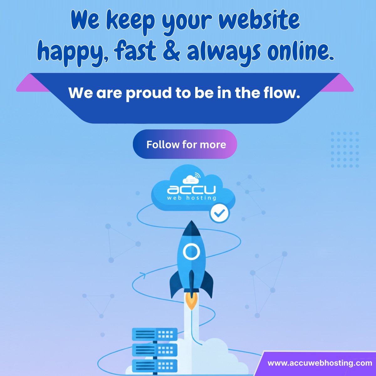accuwebhosting's tweet image. Even websites have mood swings - but yours doesn’t have to!
Keep it happy, fast, and stress-free with AccuWeb Hosting.
Because a happy website = happy visitors!

#WebsiteMoodSwings #FastHosting #ReliableHosting #SecureHosting #WebsitePerformance #WebHostingServices #HappyWebsite…