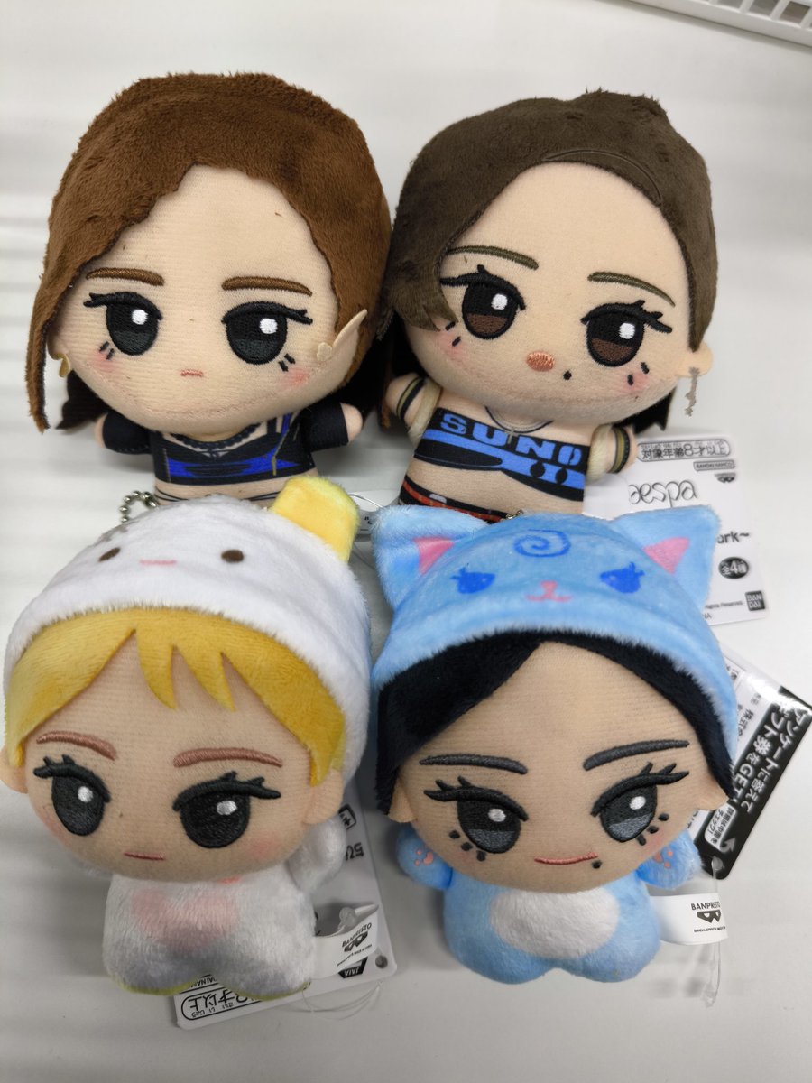aespa 🩷🌙⭐🦋 【入荷情報】 エスパのちびぐるみが各種入荷致しました