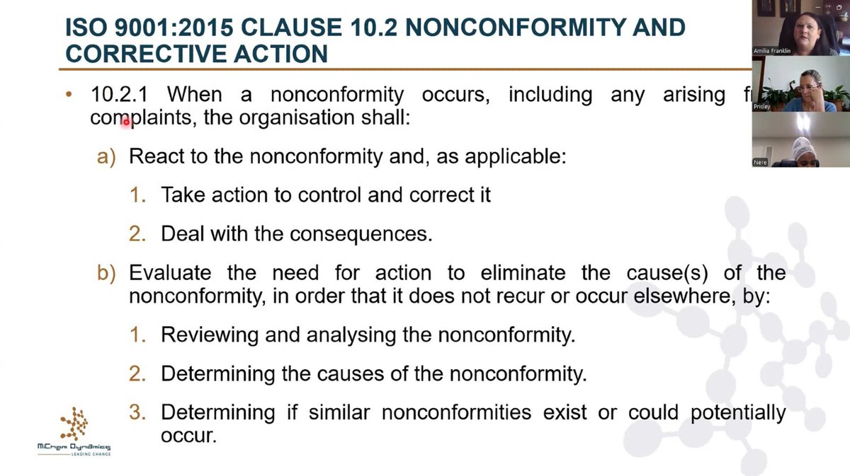 MiChemDynamics's tweet image. QUALITY TRAINING SUCCESS!
12 Nov 2025, we completed online public training:
ISO 9001: Root-Cause Analysis &amp;amp; Corrective Action, facilitated by Amilia Franklin! 🙌✨
 michemdynamics.com/quality-servic… 
📨 anna@michemdynamics.com 
#MiChemDynamics #ISO9001 #RootCauseAnalysis #CorrectiveAction