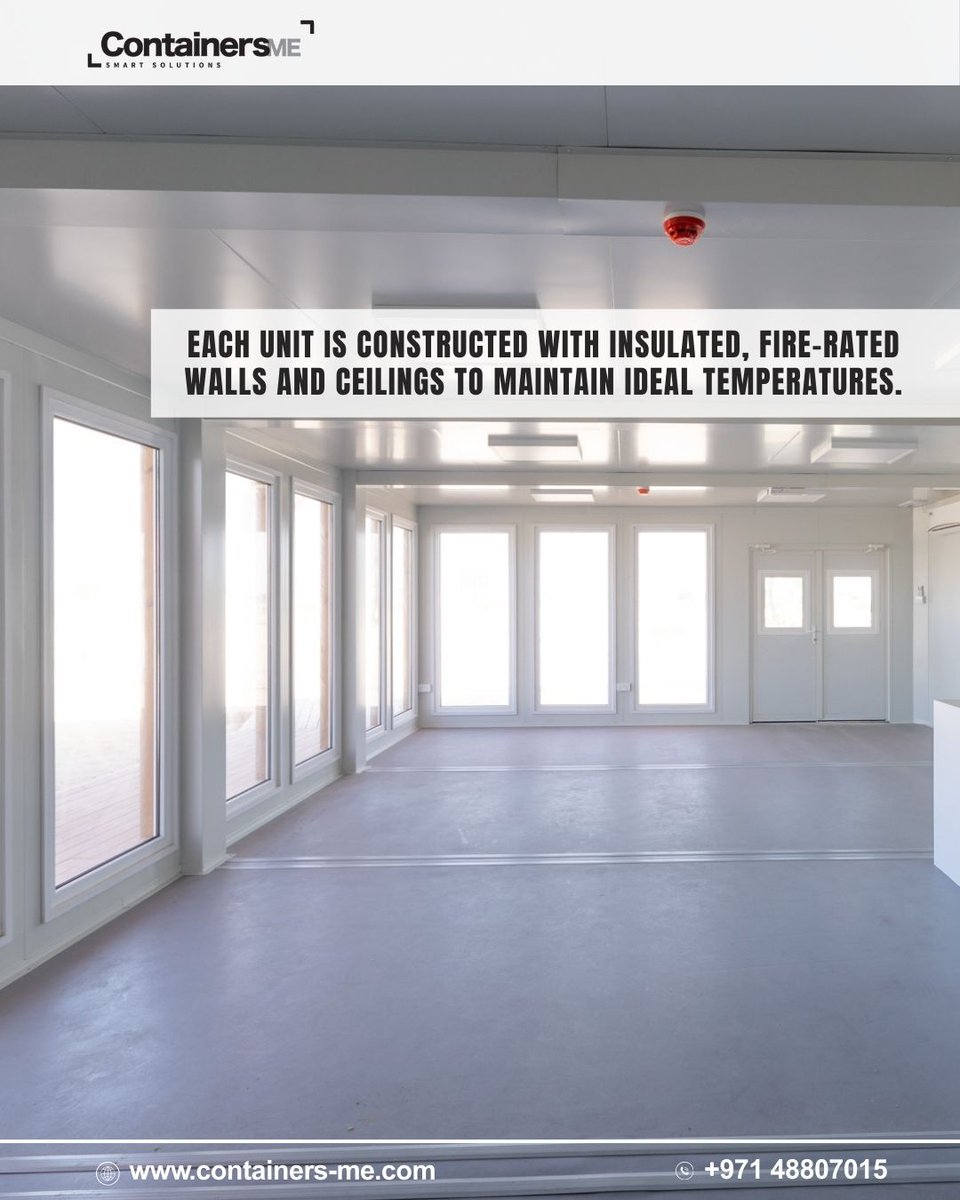 Containers_me's tweet photo. What Makes a Modular Container Special Inside?

 Insulated panels, built-in utilities, and customizable openings—all engineered for comfort and durability.

 Start building your modular space today!

 #modularcontainer #modularconstruction #containerdesign https://t.co/HHJVGH0H5t