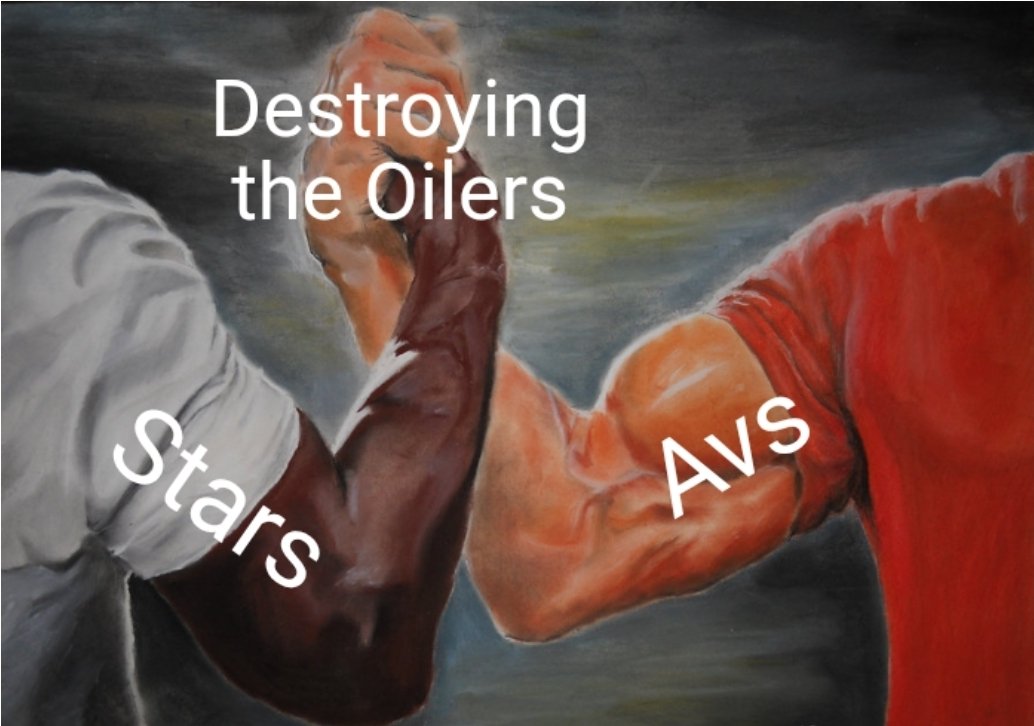 Sharpie_Ninja's tweet photo. @citchmook Even with the hate, the one thing both fan bases can agree on #goavsgo https://t.co/7KemqwVzqz