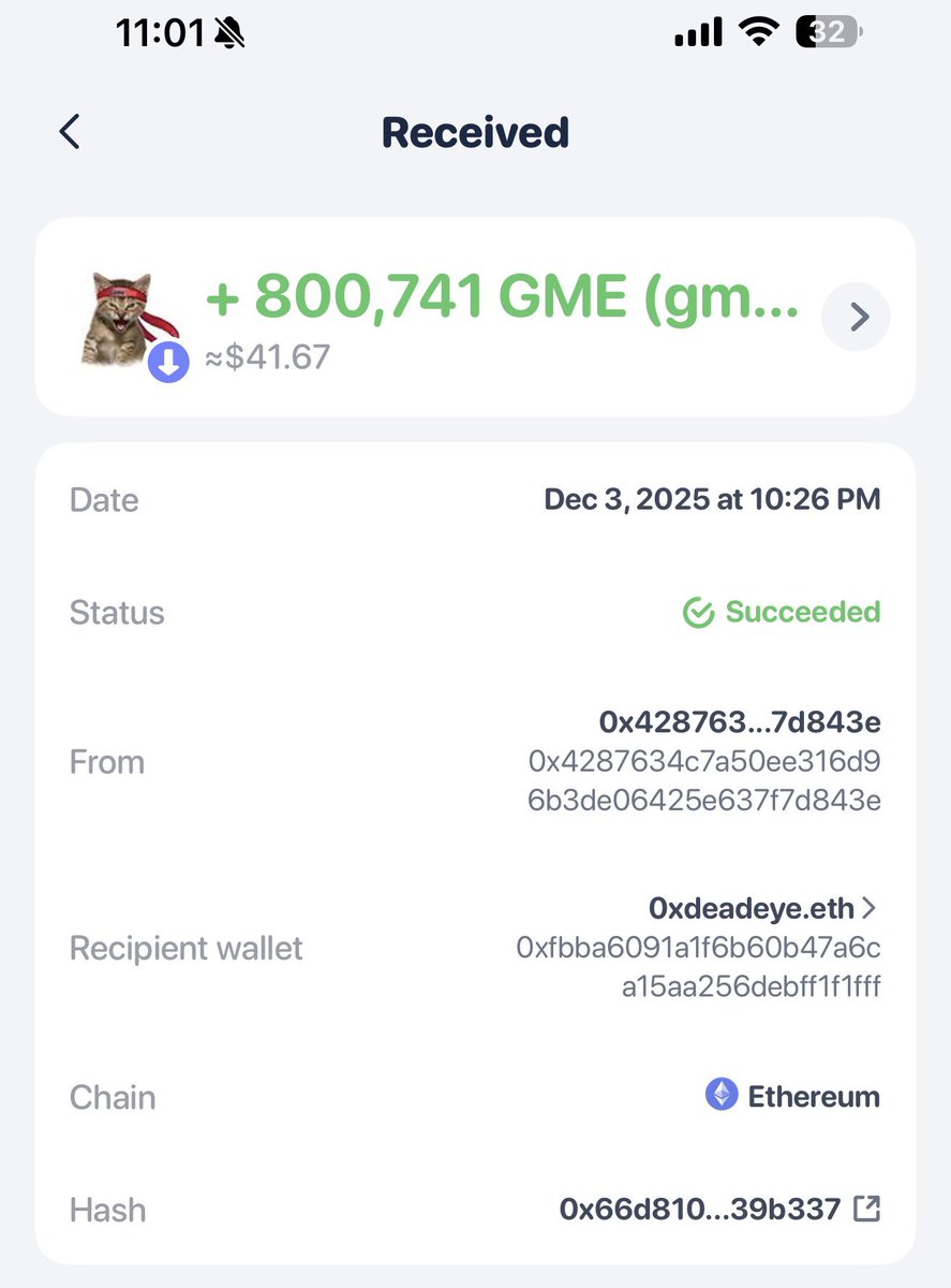 There you have it ladies and gents!! <a href="/RamezKhanJamali/">Ramez Jamali</a> is the real deal. Thank you <a href="/Jethro1753/">Jethro</a> for the the easy tx. 

22.2M to go and Deadeye goes to 🔥 address