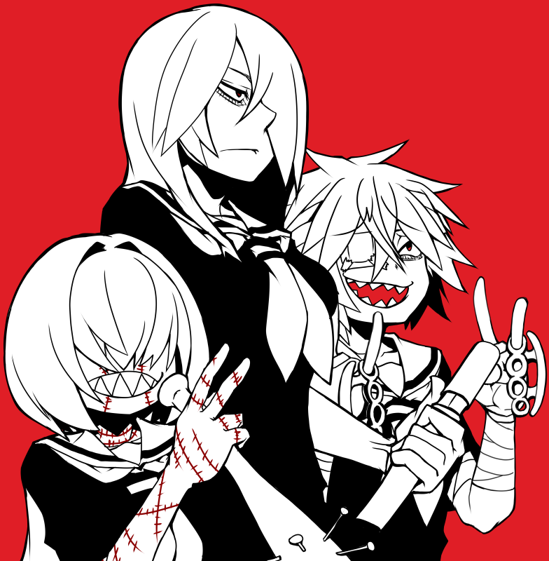 「赤黒。4」|あやめのイラスト