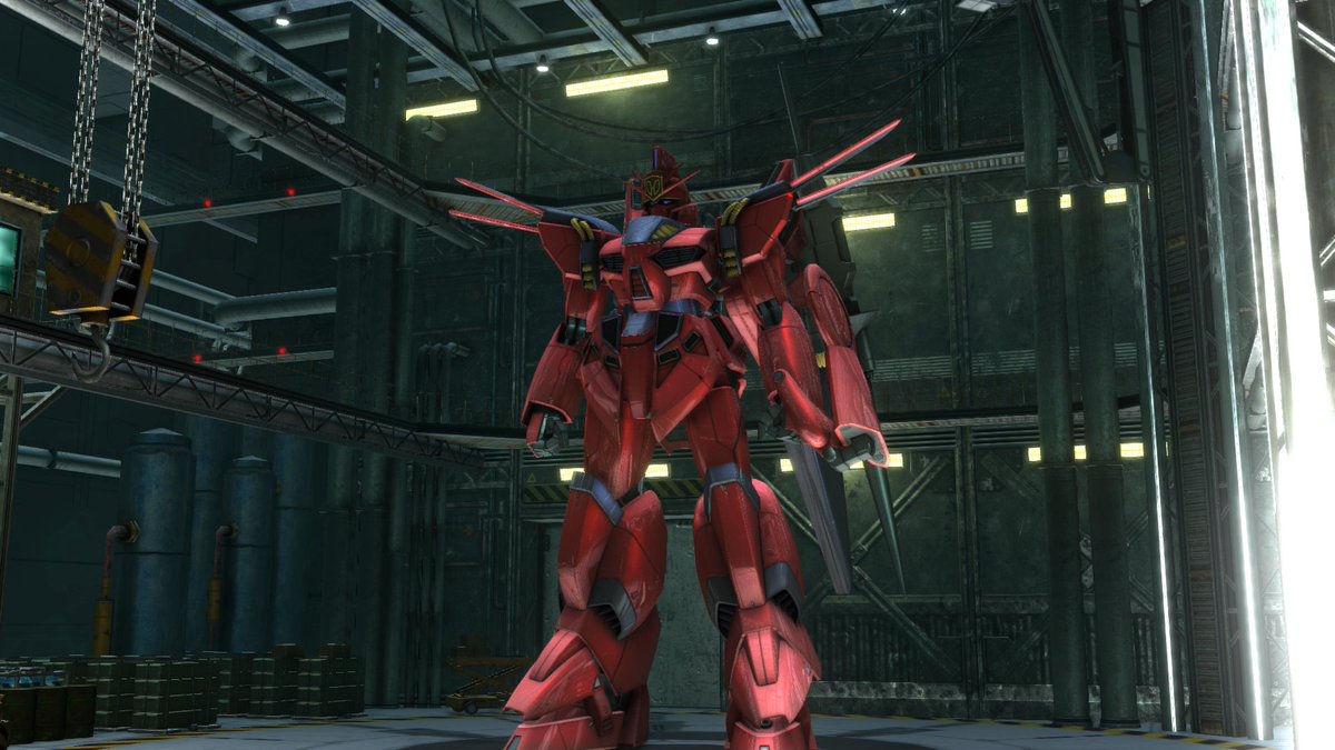 midfootstrike2's tweet image. バトオペ2新機体『ビギナ・ギナⅡ[木星決戦仕様]』
#バトオペ２