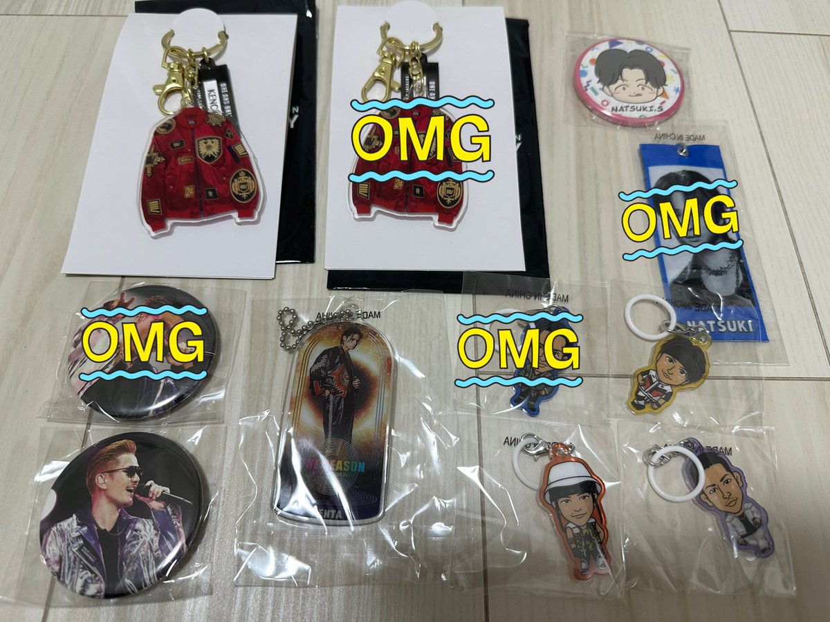 na44428071's tweet photo. EXILE COSTUME EXHIBITION 2025 
ONE AND ONLY 衣装展 
EXILE THE REASON LIVE 2025  交換

譲　コスチュームキーホルダー　KENCHI
        めじるしチャーム　TETSUYA
        AKIRA   NAOTO
　　缶バッジ　ATSUSHI  澤本夏輝
　　クリチャ　神谷健太

求　佐藤大樹

大阪市内か郵送取引希望です https://t.co/6aJxdZ2VhZ