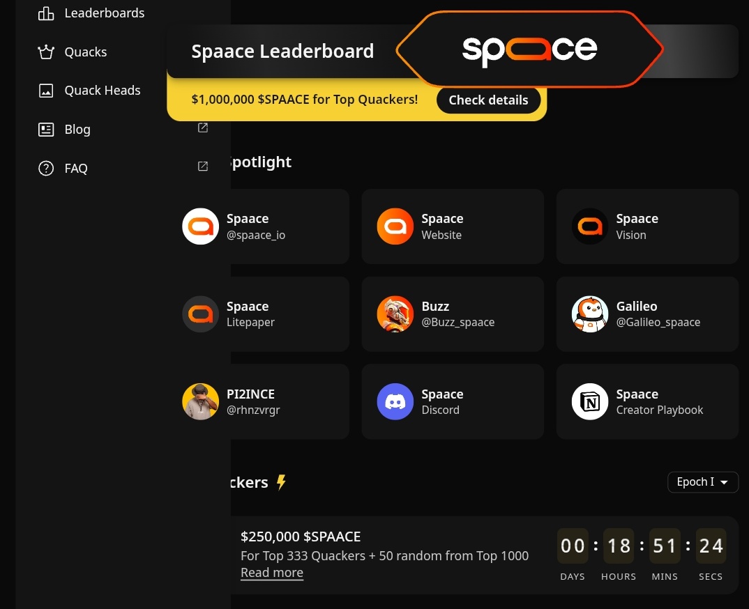 abwsa005's tweet photo. GM yappers 🟠☕
Dec 3.
Some hours left🔥
Leaderboard already moving. If you’re reading this half-awake, just open @spaace_io and tap once.
That’s it. 10 seconds > FOMO in 120 hours.
Quiet grind szn.
Eat or be eaten.
#SpaaceIO #Chapter3 https://t.co/UxuHafnO5L