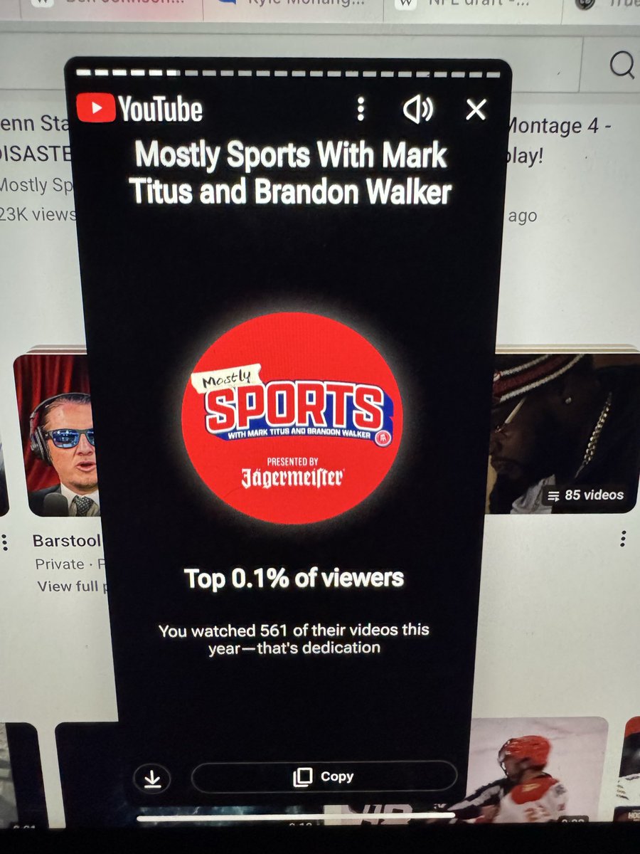 Never missed an episode <a href="/BFW/">Brandon Walker</a> <a href="/clubtrillion/">Mark Titus</a> <a href="/TJHitchings/">TJ</a> <a href="/RealCGriff/">Connor Griffin</a> <a href="/EBoKnowss/">Evan (aka Ebo)</a>