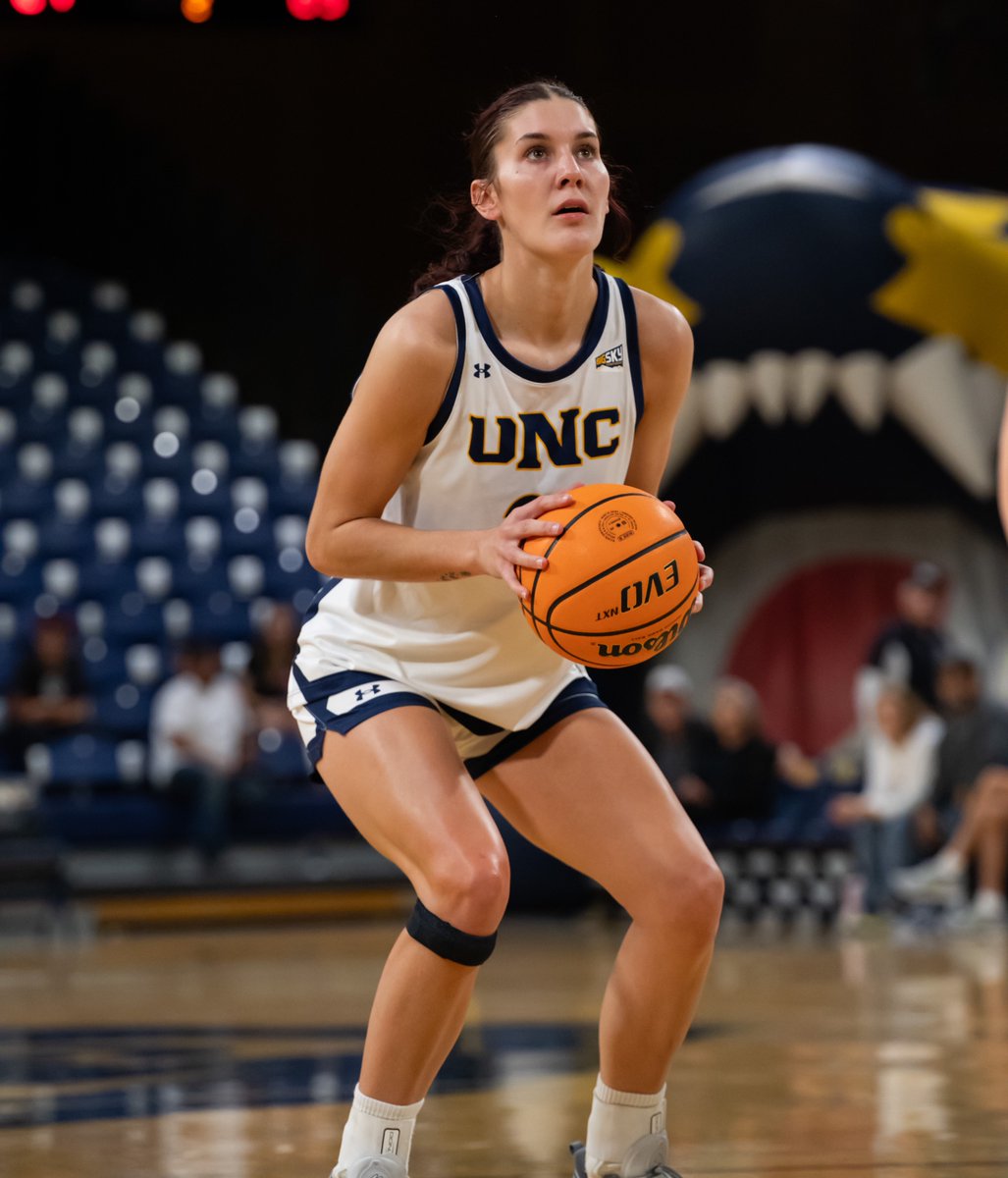 Double-Double Alert‼️

Tatum West leads <a href="/UNC_BearsWBB/">UNC Bears WBB</a> to victory